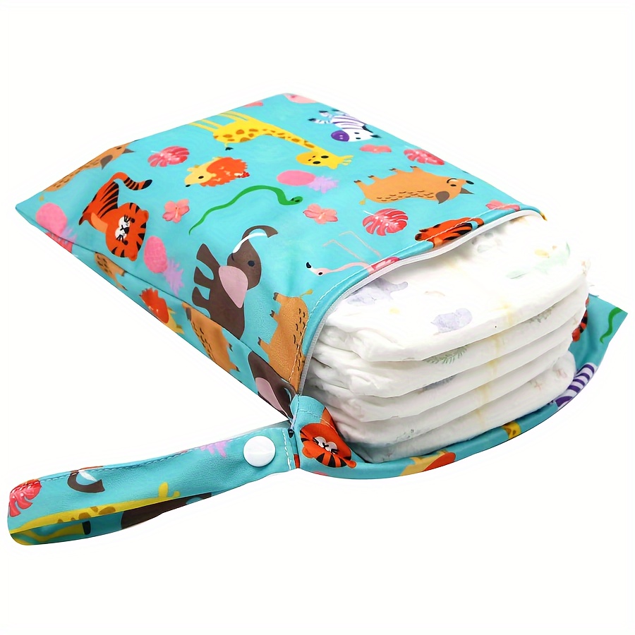 1pc Diaper Bags,Multi-Purpose Storage Bags for Diapers, Wet Wipes, and Other Essentials
