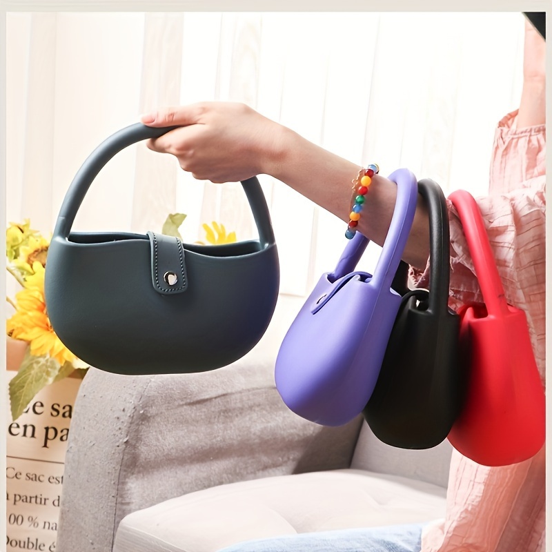 Guliang Jiji Eva bag large Eva bag small crescent bag female handbag armpit bag WBANGIAO Armpit Bag Felts Shoulder Bags for Girl Women  main image 3