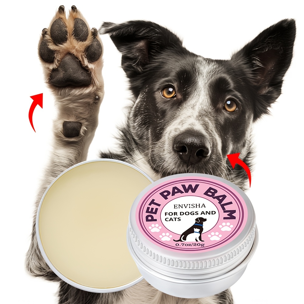 0 7oz paw moisturizer balm suitable for dogs cats hot pavement wax   formula for cracked paws dry nose instant for   paws for hot   paving stones vehicle floors Product details 3