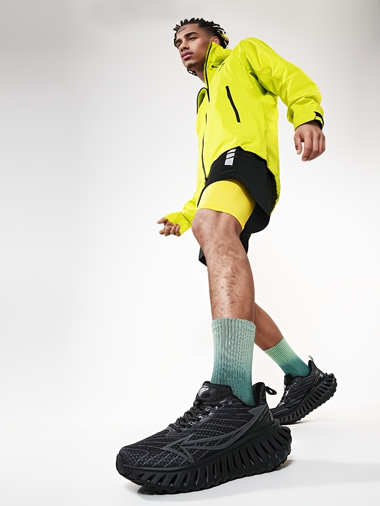[sneakers] Men'S Outdoor Trail Running Shoes | Breathable, Lightweight, Shock-Absorbing, Low-Top Fabric with MD and TPR Sole | Casual, Sports Style, All-Season Use