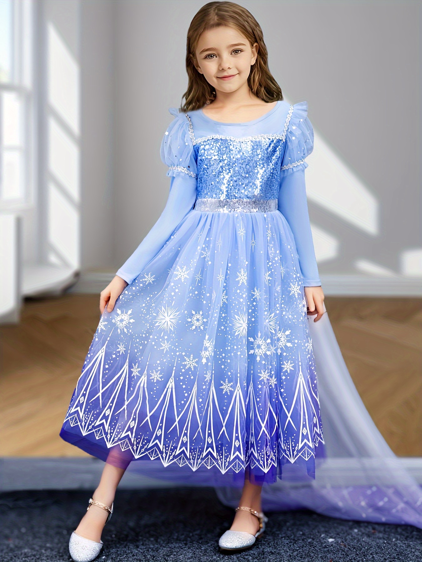 girls stunning winter princess dress outfit - Temu Bahrain