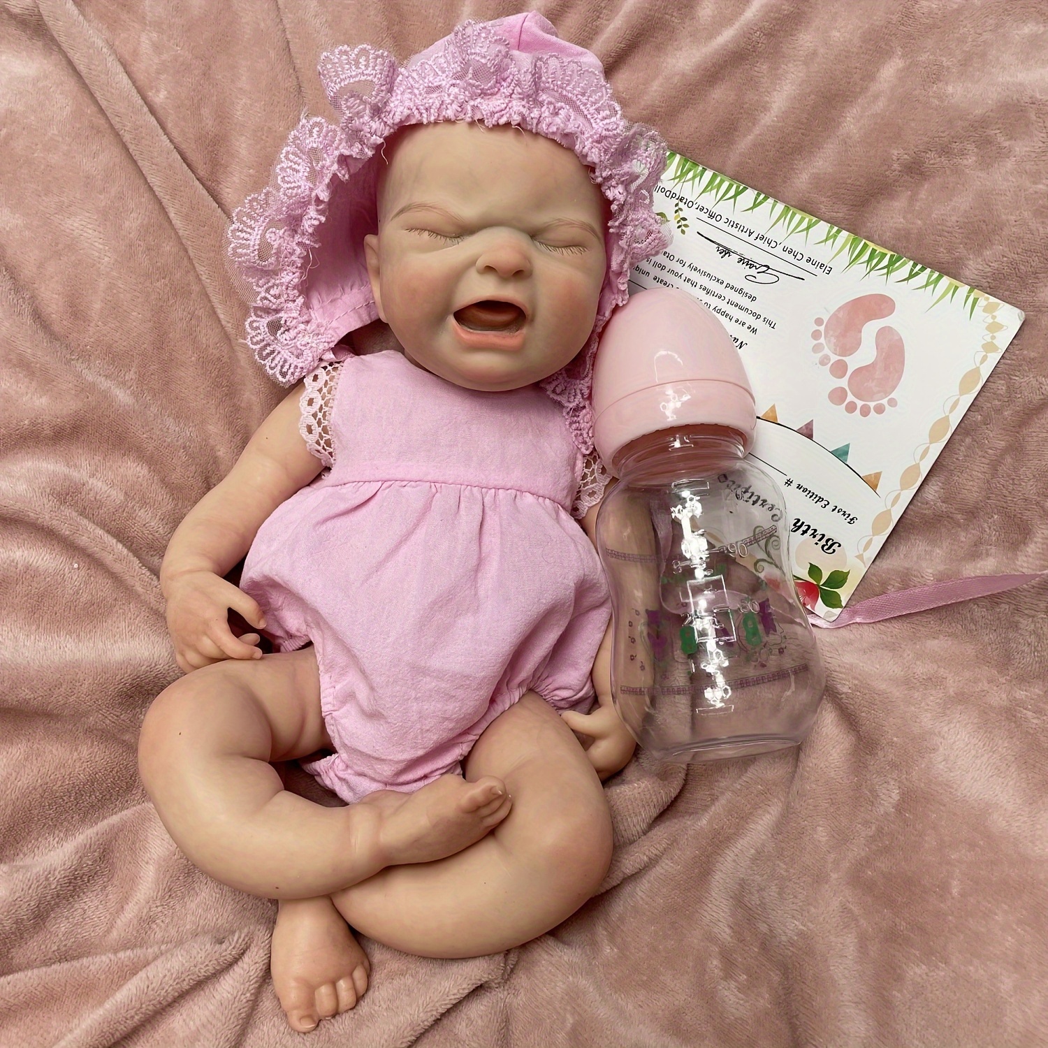 13inch 33cm cry baby maria whole silicone doll girl Temu