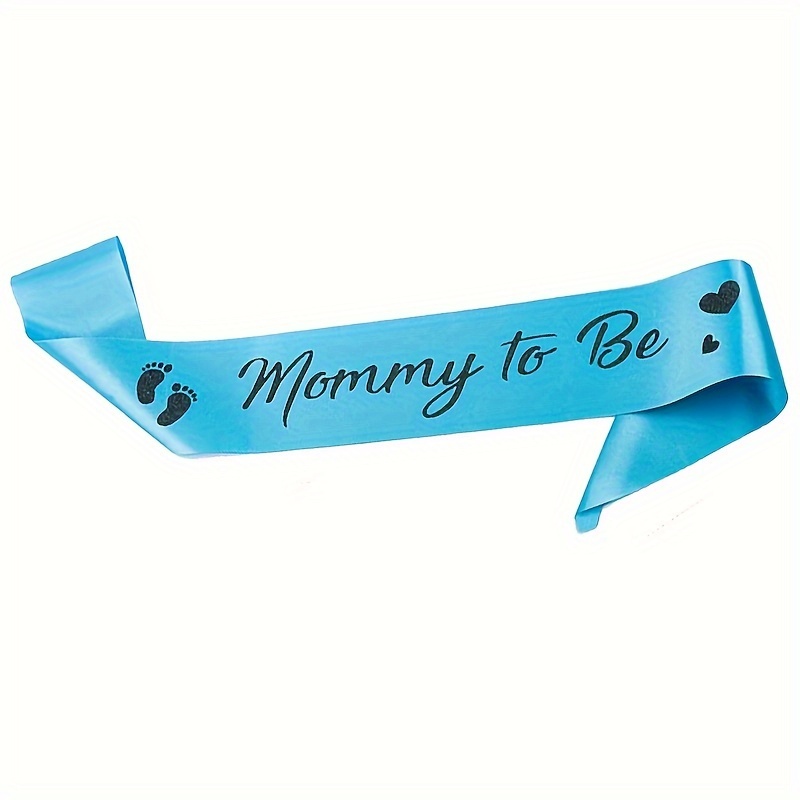 Pink Mom, For Shower Party Decoration, Shower Decoration For Boys , Mommy To Be Sash Gender
