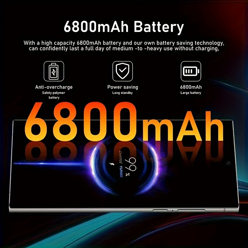 2025 latest mobile phones unlocked mobile phone 5g mobile phone   13 smartphone 8gb 256  8   display 48mp 13mp camera 6800mah   built in pen gps details 5