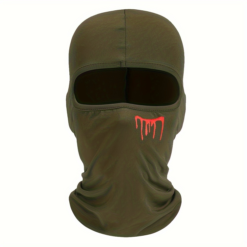 Unisex Printed Face Mask Balaclava Hat For Outdoor Cycling Windproof And  Sunproof Balaclava Hat, High-quality & Affordable