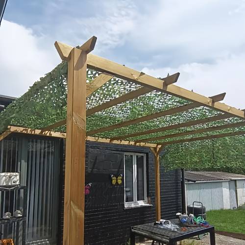 outdoor courtyard camouflage shade sail forest decorative shade net suitable for balcony camouflage shade sail