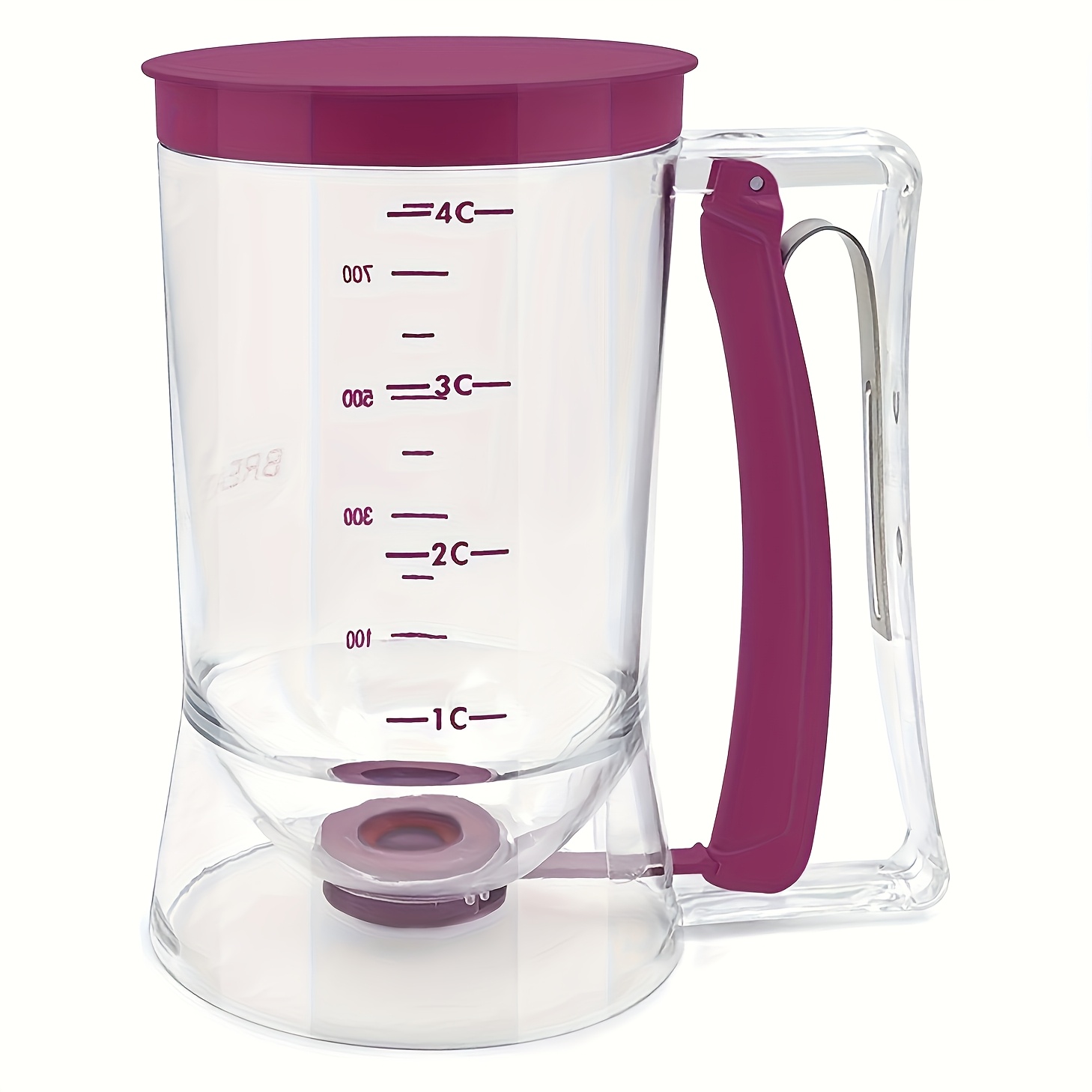 TEMU Distributeur de pâte à cupcakes en papier, 1 pièce - Versement facile - Antiadhésif, encombrant, convient pour la cuisson de cupcakes, , gâteaux