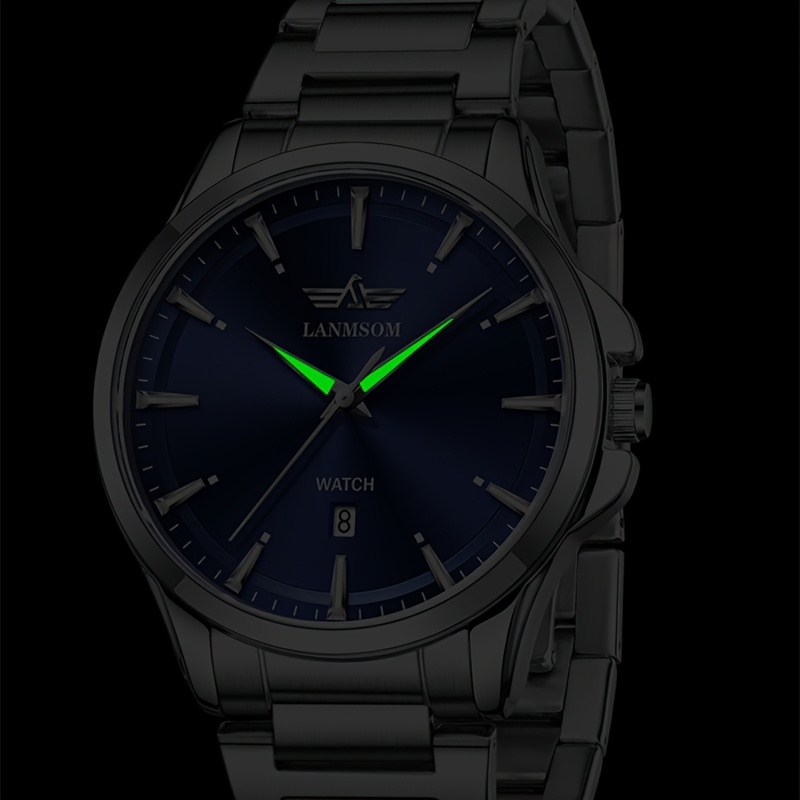 Stylish Stainless Steel Trendy Multifunctional Watch