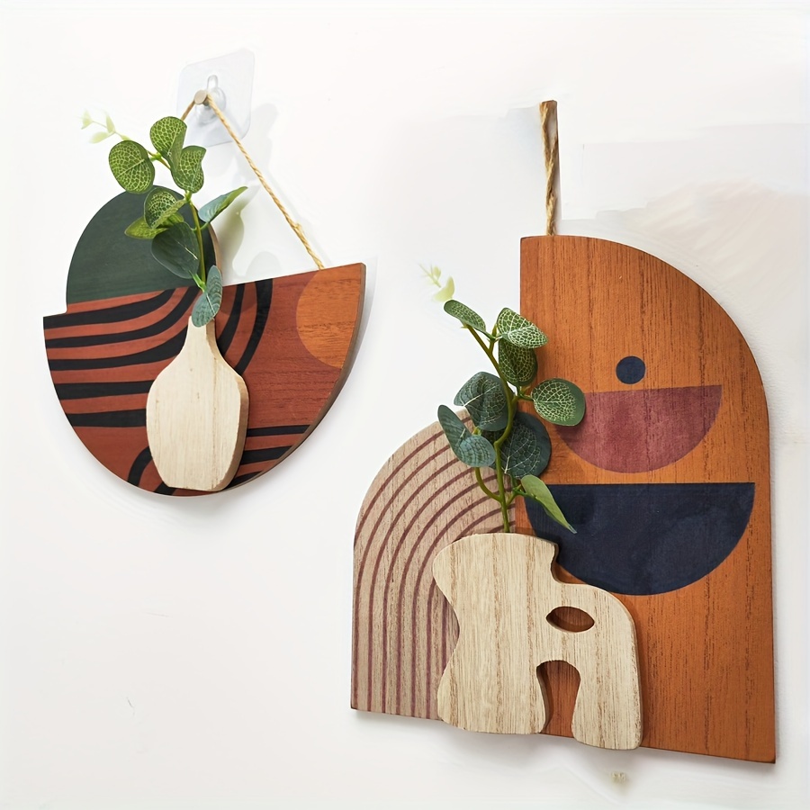 

Wooden -mounted Vase - , 1pc