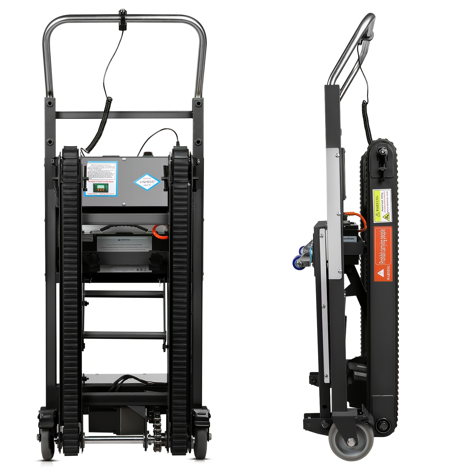Image of Hand Truck, 150kg Load Capacity, Manage Stairs And Downhills, For Material Handling