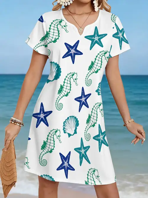 beach themed dress - Oman beach themed dress - Oman