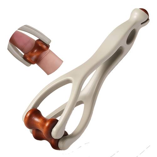finger massager hand massager for and dual sided hardwood massage roller tool for circulation trigger finger hand stress