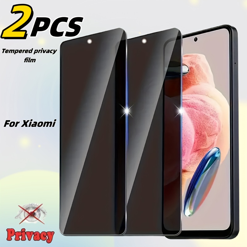 

2-pack Tempered Glass Privacy Screen Protector For Xiaomi 15/15pro/14/14pro/14ultra/14t/14tpro/13/13pro/13ultra/13t/13tpro/13lite 5g, Hd Anti-spy Film, Full Coverage, -fit, No Curling