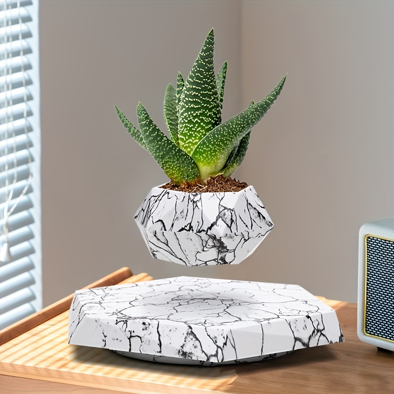 

Plant Pot, Floating Plant Pot For Small Plants. Decor For .magnetic Floating , Unique Gifts For Christmas And New Year.