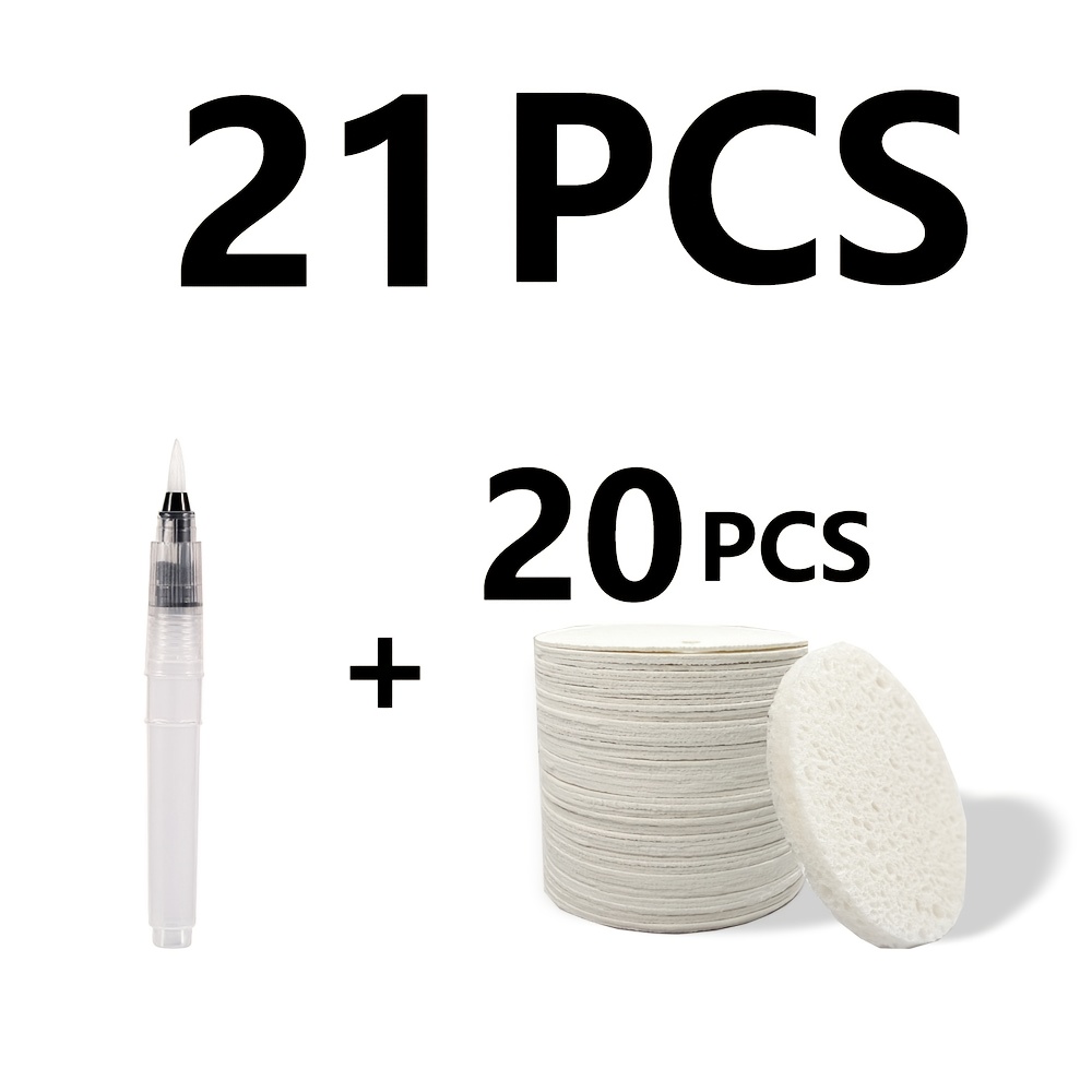 Image of 10/11/21/41pcs 3d Round Wood Compressed Paper | Foam Expands In Water Art Craft Paper For Fun Paper Crafts And Activities | Ideal Gift For Christmas Holidays, Office & Family Interaction
