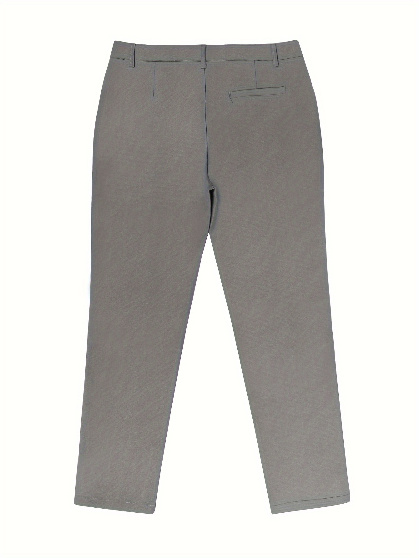 Classic Design Slim Fit Elegant Dress Pants Men's Semi - Temu Greece