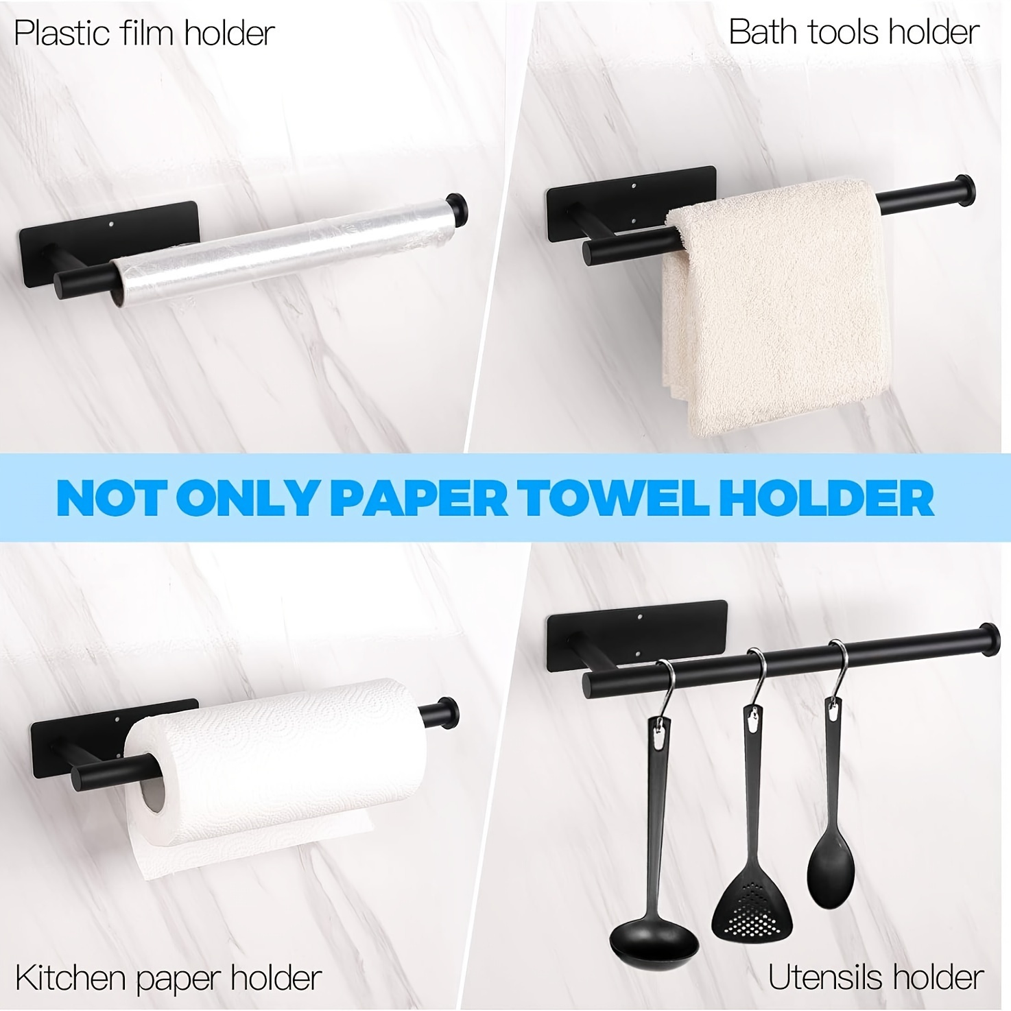 under cabinet paper towel holder stainless steel paper towel holder wall mounted self   or drilled undercounter kitchen paper towel holder details 1