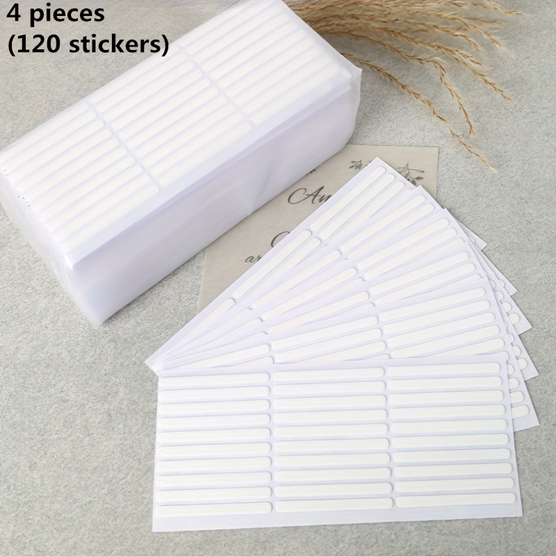 E-shop 120 Stück doppelseitiges Nageldesign-Klebeband, selbstklebendes Stickerband, transparentes Dekorationsband, geeignet für