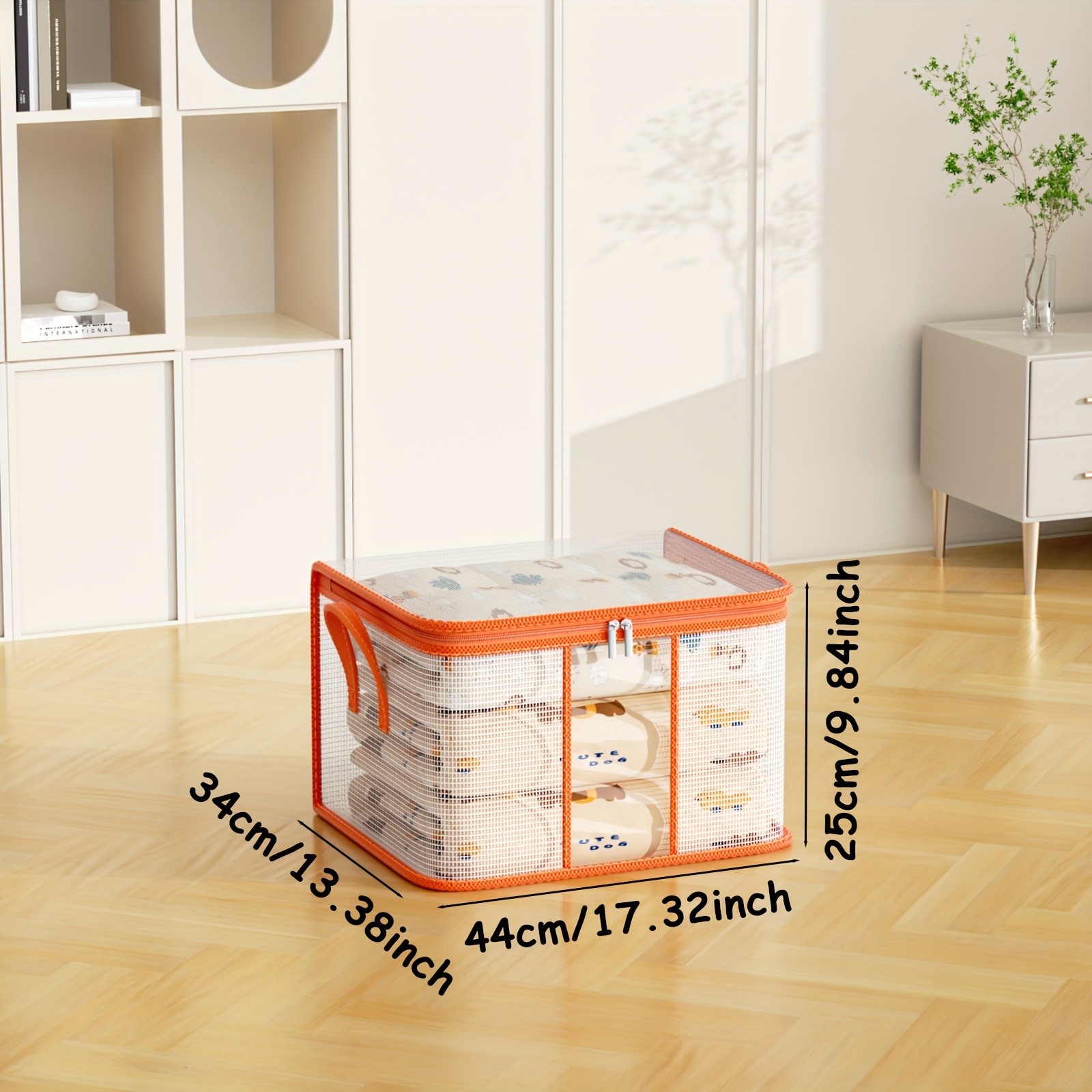 Extra Large Vertical Storage Bag with Reinforced Handles