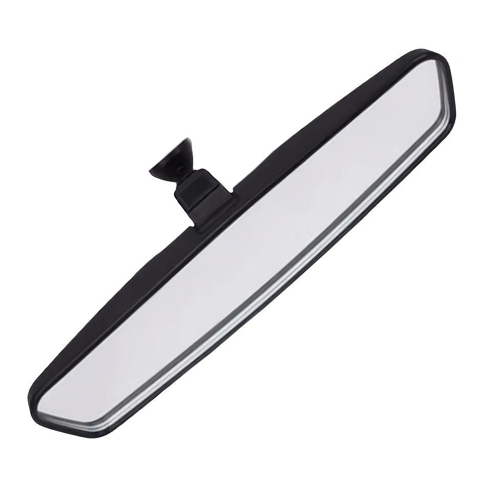 Universal Car Rear View Mirror, Clear Glass, 10 Inch Reflective Interior Mirror, Convex Lens, Wide Angle, For Most Vehicle, Applicable