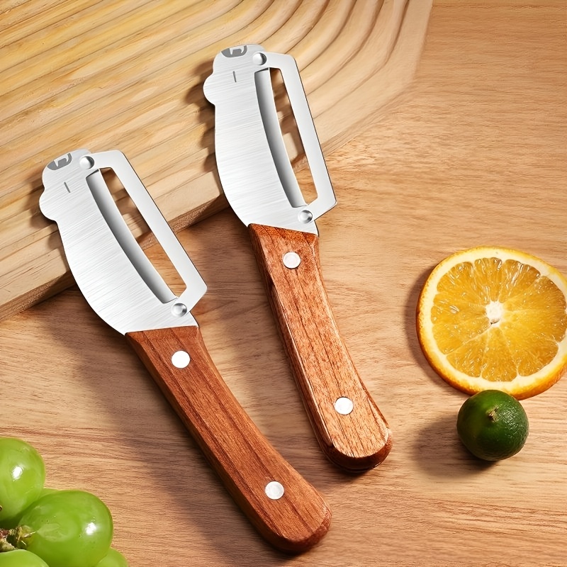 E-shop Multifunktionaler Schäler, neuer Zuckerrohrschäler aus Edelstahl, Küchen-Kürbis, Salatschaber