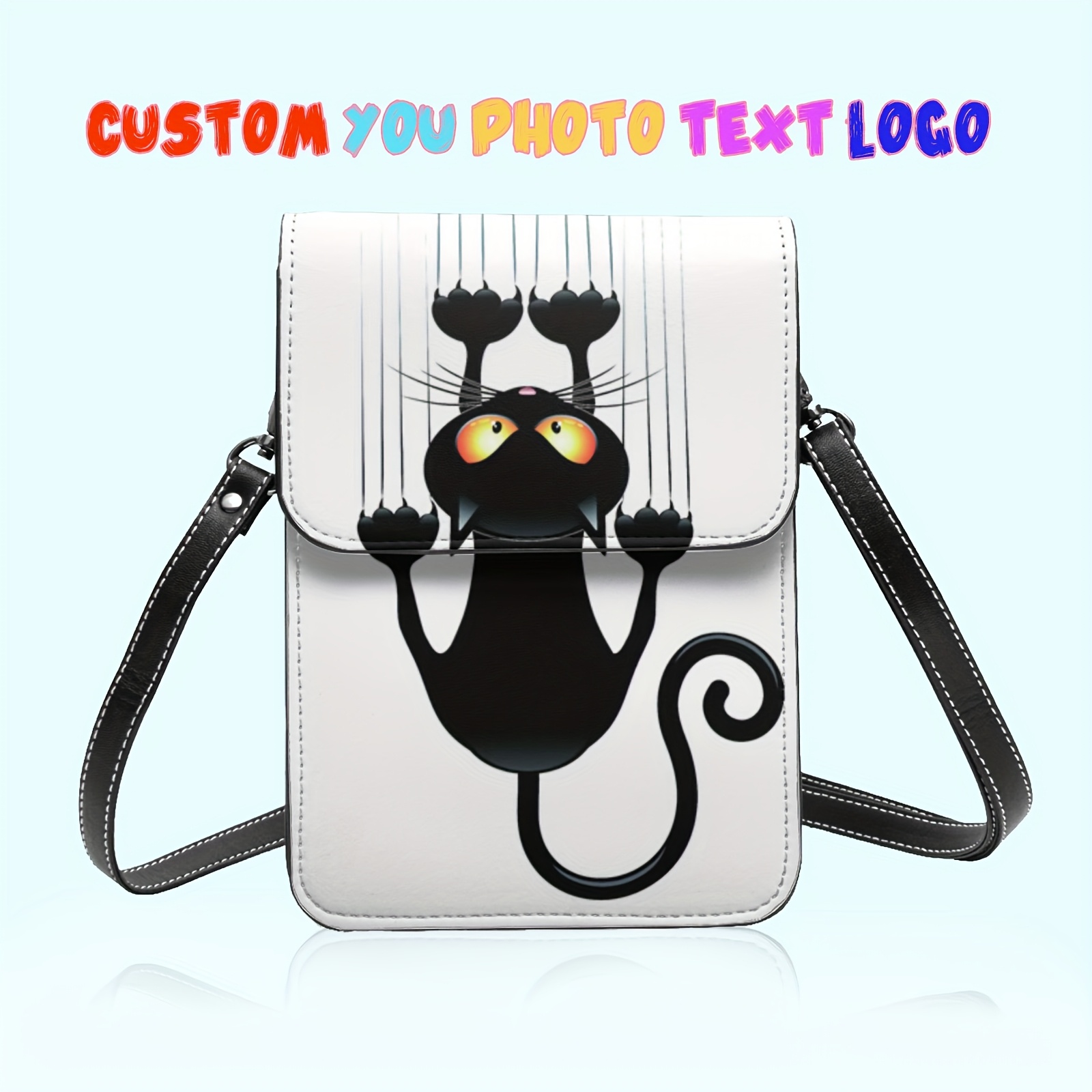 

Custom Personalized Small Crossbody Bags Cell Phone Purses Travel Pouch Bag