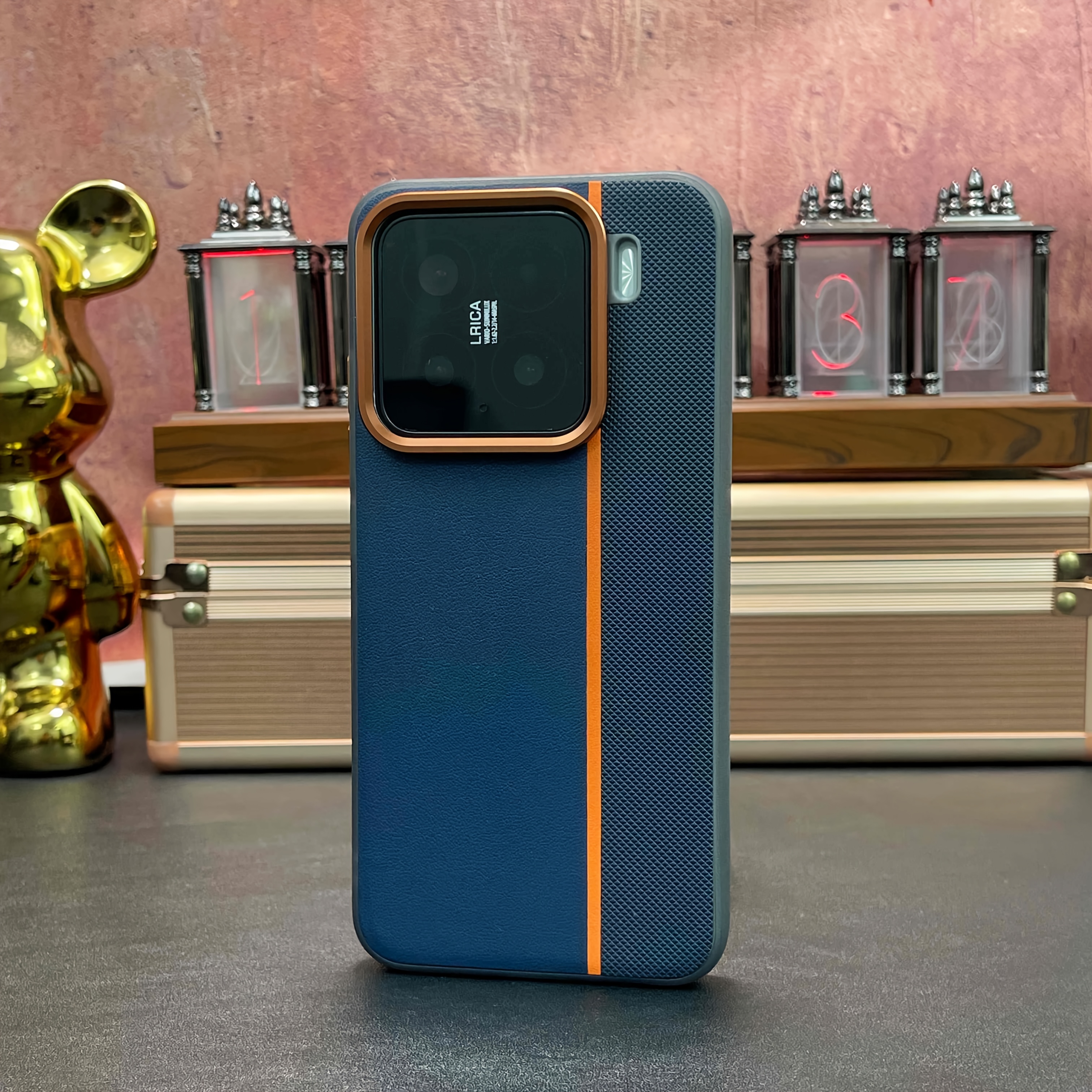 TEMU Phone Case - Compatible With For Xiaomi Pro/14/14 Pro/phone Case, Featuring An Integrated Magnet, Metal Lens Frame, , Stylish , High-quality