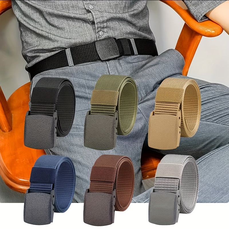 

6- Tactical Belts Non-metallic , -
