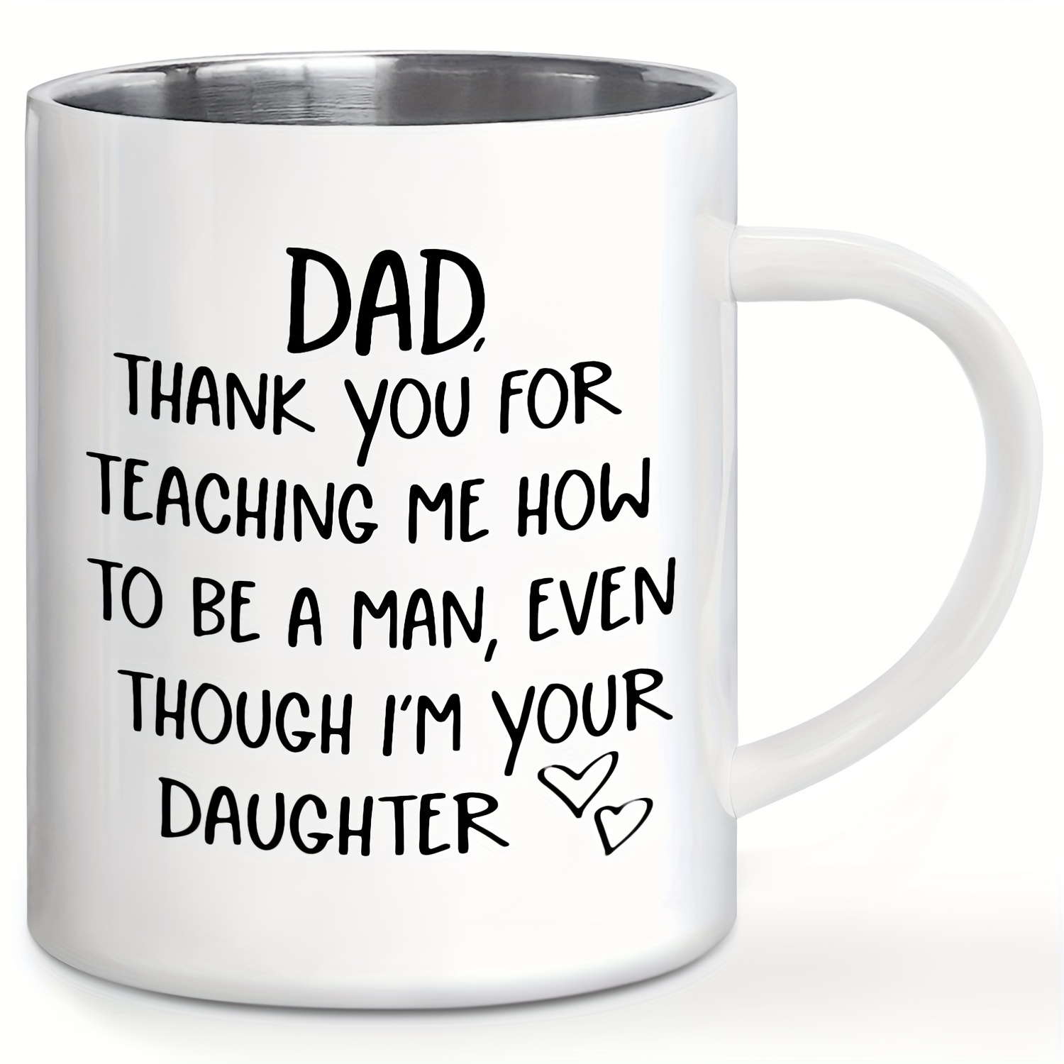 Stainless Steel Coffee Mug for Dad