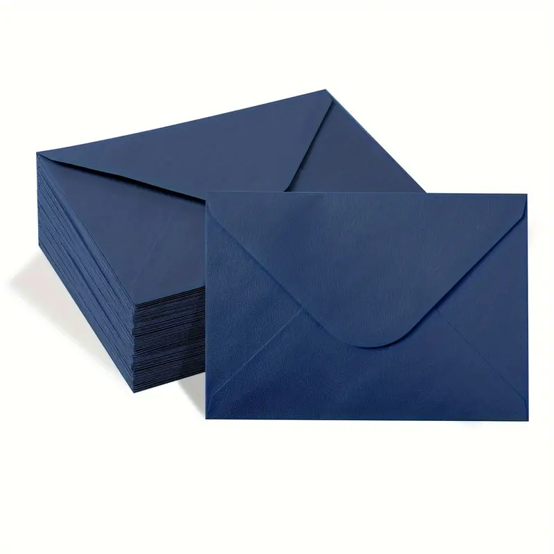 JAGERGREEN 50 Enveloppes C6 108x159 mm, 150 g/m² Taille Lettre, Enveloppes Bleues Auto-Adhésives pour Invitation de Mariage, Cartes de Vœux, Baby Shower, Anniversaires, Cartes de Remerciement JAGERGREEN 50 Enveloppes C6 108x159 mm, 150 g/m² Taille Lettre, Enveloppes Bleues Auto-Adhésives pour Invitation de Mariage, Cartes de Vœux, Baby Shower, Anniversaires, Cartes de Remerciement