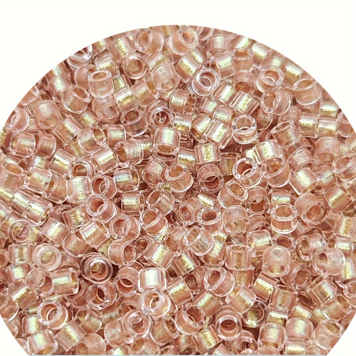 

600pcs Dream Chameleon Antique Glass Beads, 2.5mm - Ideal For Making, Necklaces & Craft Accessories