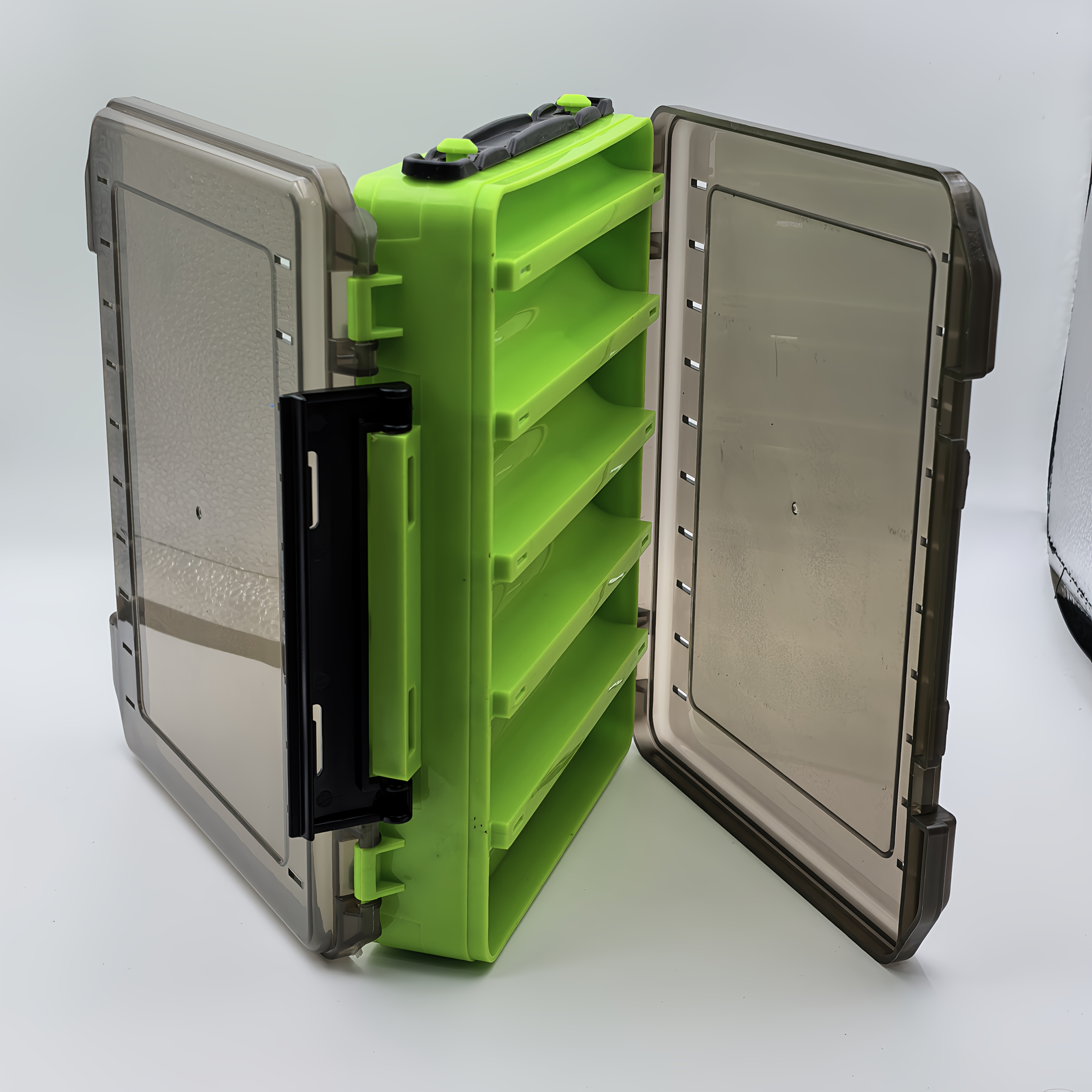 TEMU 1pc Double-layer Tackle Box, , Super Large Sea Fishing Tackle Box