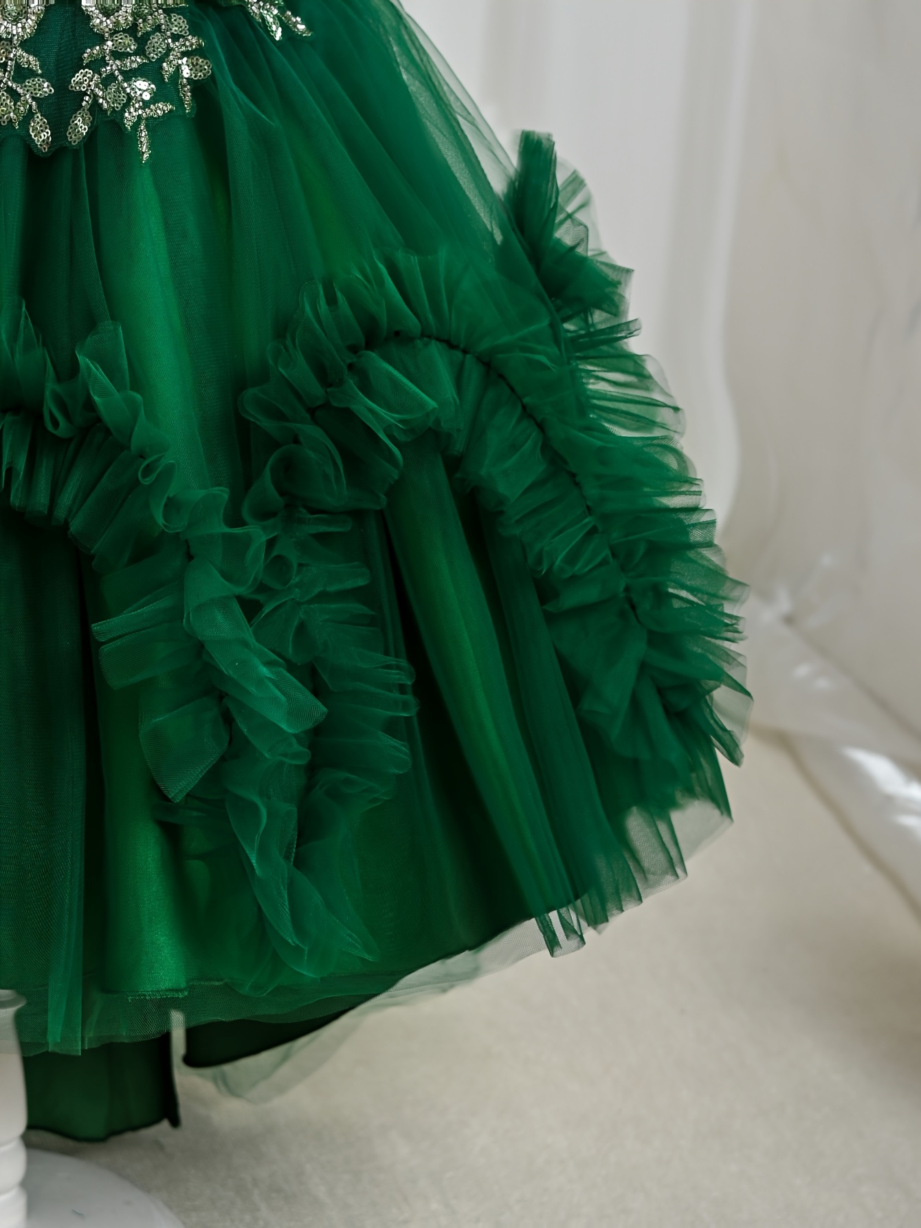 flower girl dress multi layer tulle girl dress bow princess - Temu Mauritius