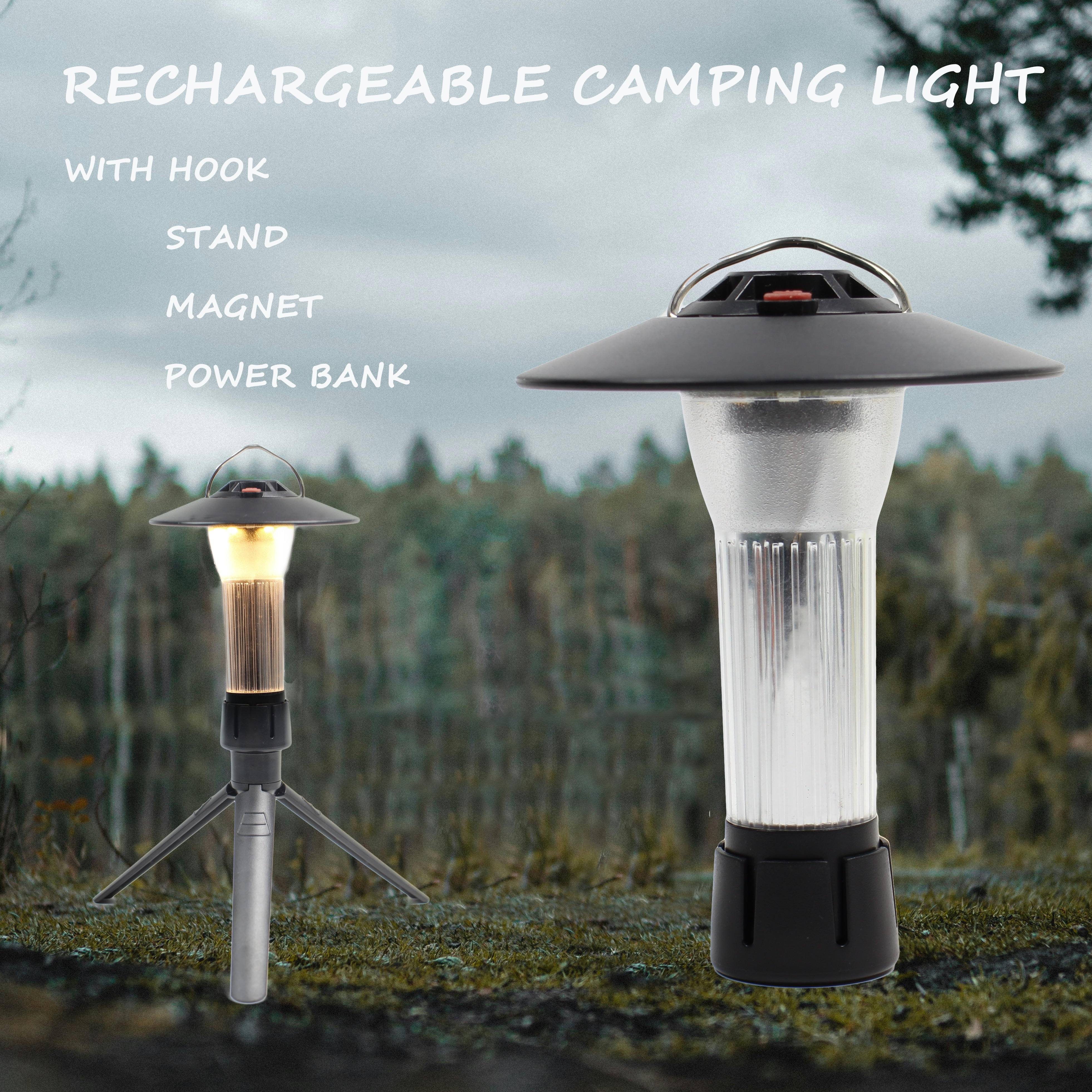  Uonlytech 2 unids Led Camping Luz Led Camping Linterna Banco de  Energía Camping Luz de Camping Luz con Banco de Energía Luces de Camping  Hogar : Herramientas y Mejoras del Hogar