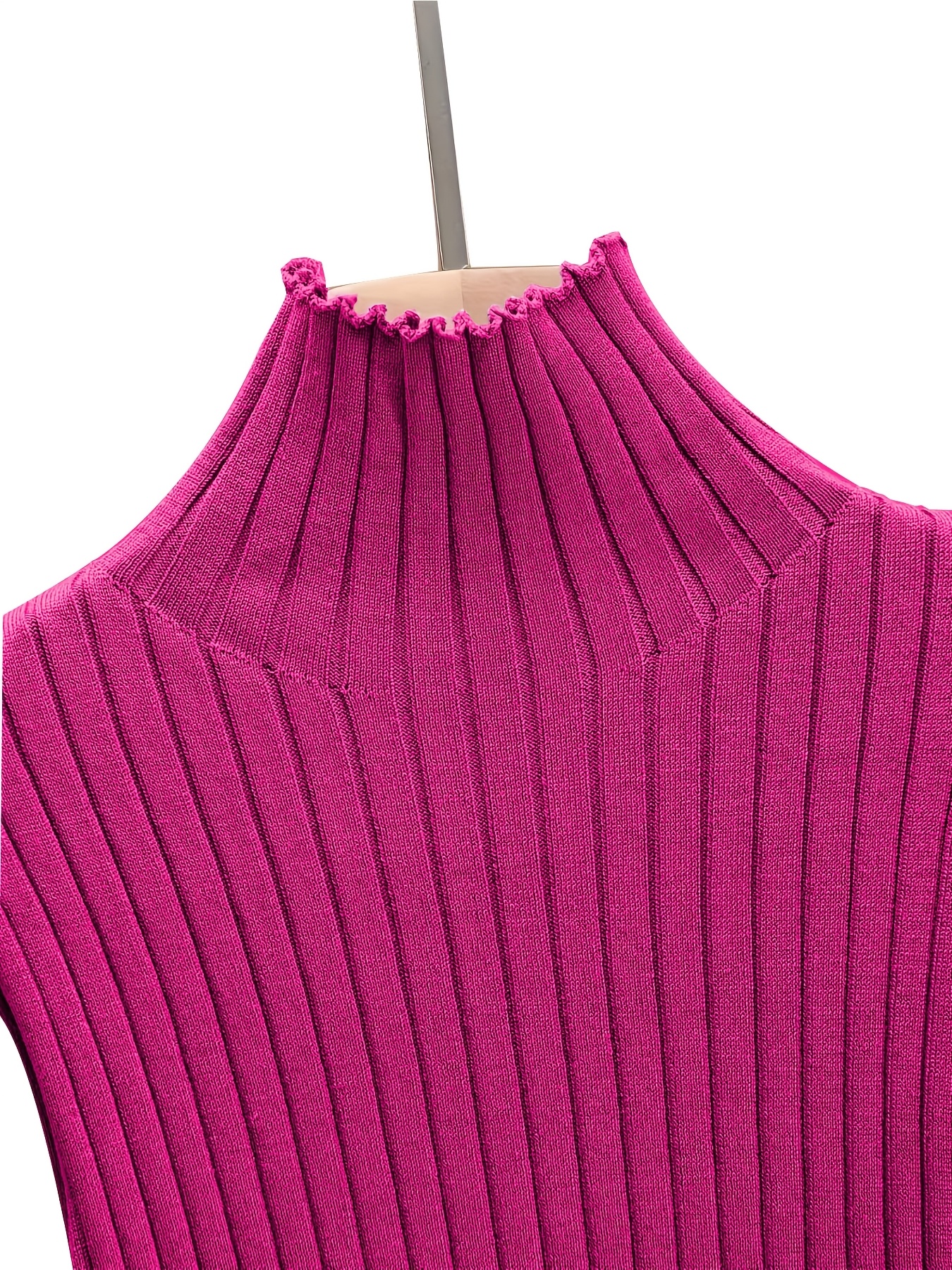 Turtleneck Floryday Ladies Jumpers New High Autumn Winter 2024