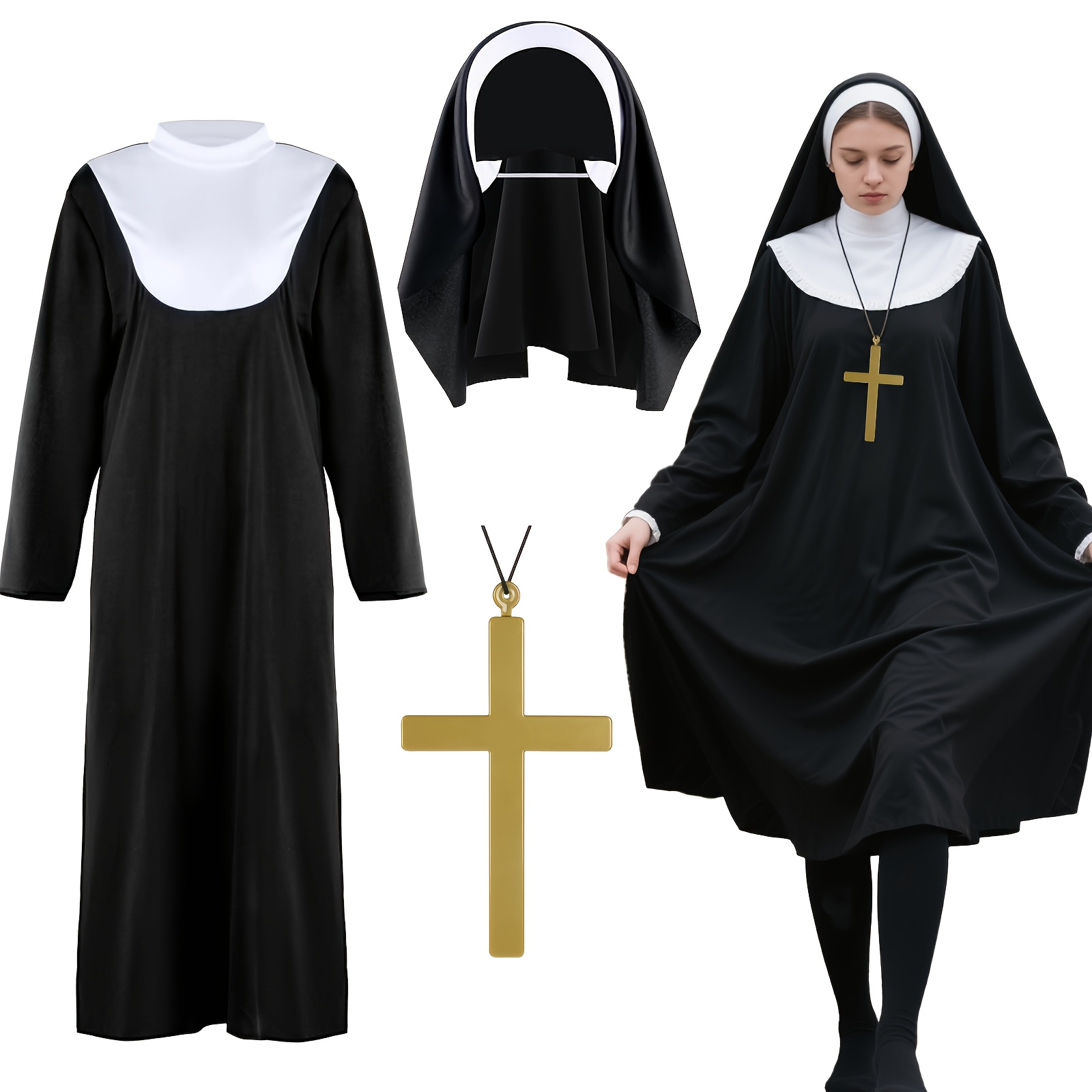 black nun dress Artifice Products