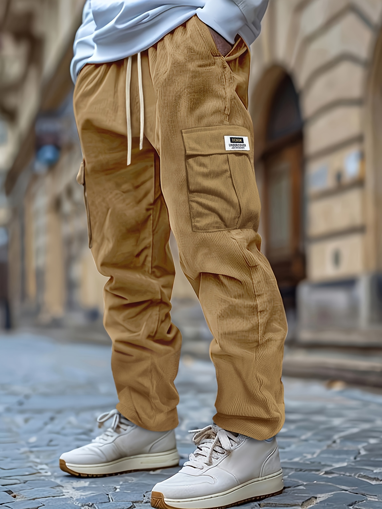 Hotel Kalinga Undercover Cargo Pants Style Baggy Khaki Trousers