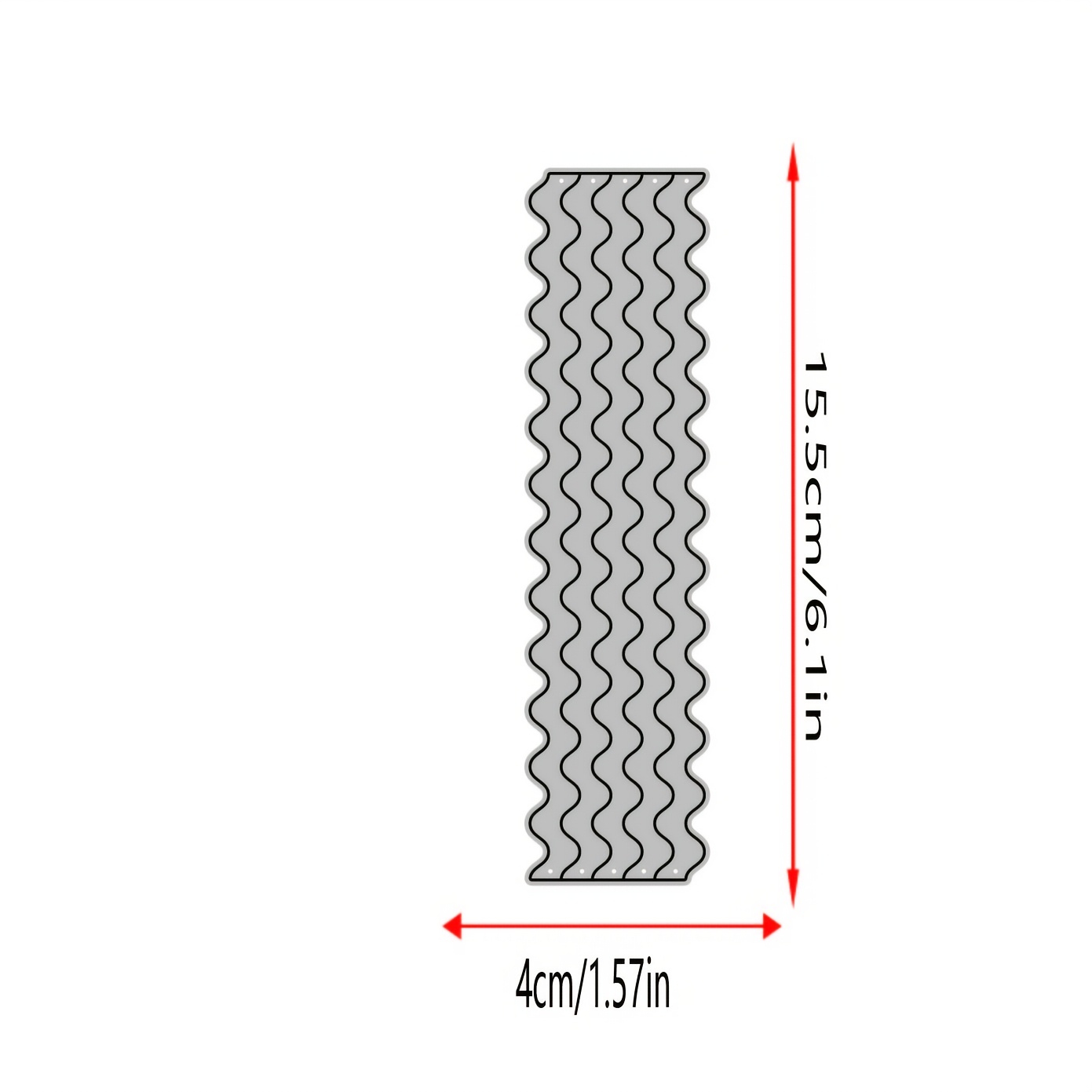 E-shop Metall Schneidstempel Gekerbte Spitze Streifen Papier Bastelmesser Form Stanzform Schablonen Stempel