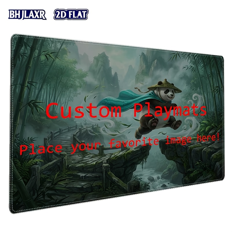 TEMU Tappetino da gioco personalizzato, zone TCG CCG compatibile con giochi di carte collezionabili, tappetino da gioco personalizzato per giochi di