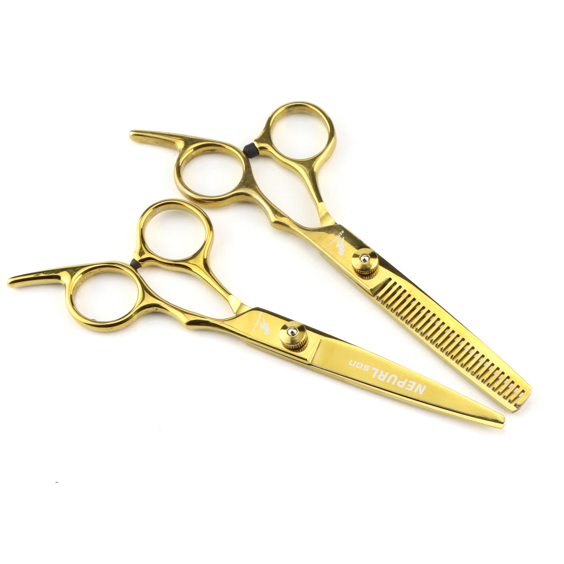  9pcs professional haircutting scissors set 6 0 inch texturizing thinning shears for all hair types right handed scent free Product details 8