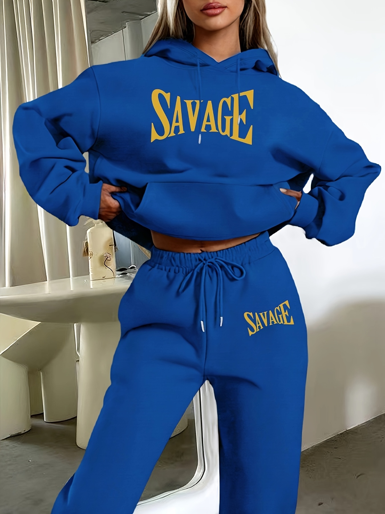 Womens Hoodie Savage Sweater Women'S &*;Savage&*; Graphic Hoodie