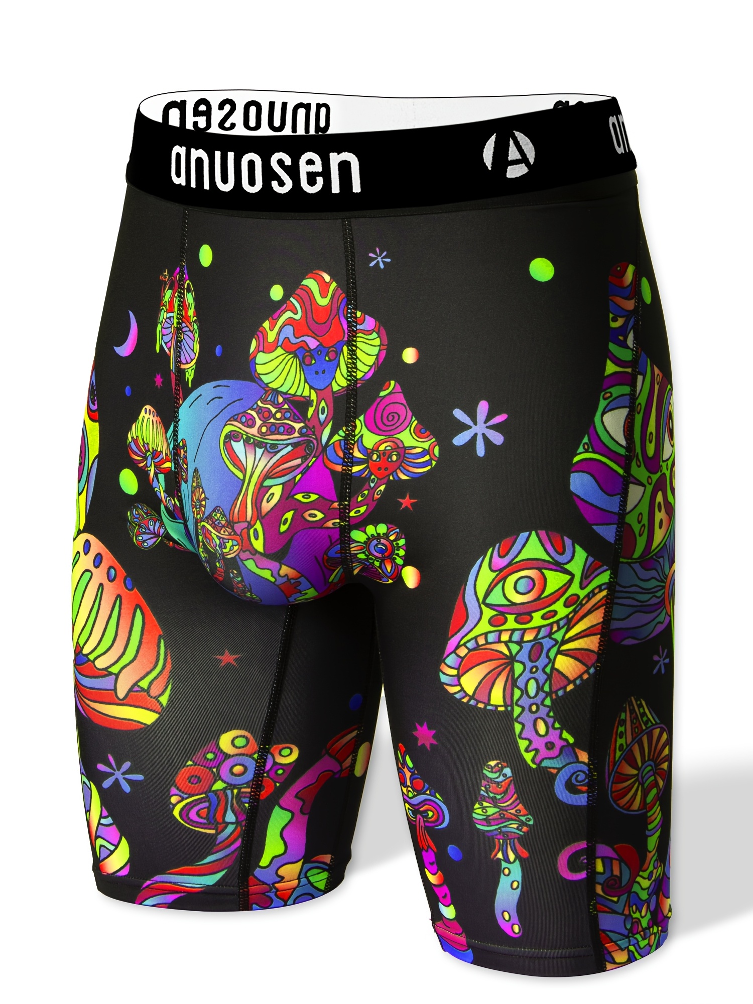 FREEGUN Street Art Boxershorts Für Herren – Aus Mikrofaser, Mit Witzigem Graffiti-Print