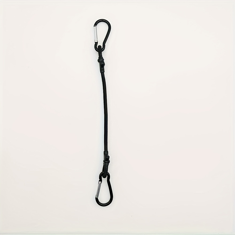 Temu – TEMU 4pcs 24″ Heavy Duty Elastic Rope With Aluminum Alloy Hooks – Straps For Outdoor Tents & Camping Gear