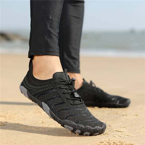 outdoor creek shoes soft soled quick drying water shoes non slip fishing shoes wear resistant hiking shoes breathable mesh shoes shock absorbing running shoes casual sneakers cross training shoes breathable hiking shoes
