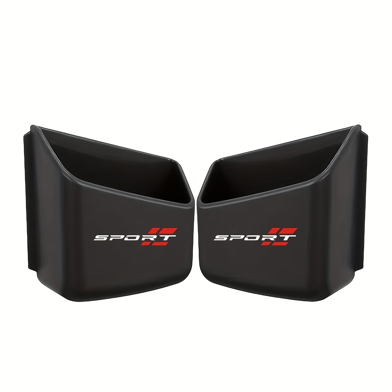 Image of Set Of 2 Stylish Eyewear Holder For Vehicles - Non-slip Dual-layer Structure, Ideal For Suvs, Sedans, And Trucks - Sturdy Material, , Appropriate For Season