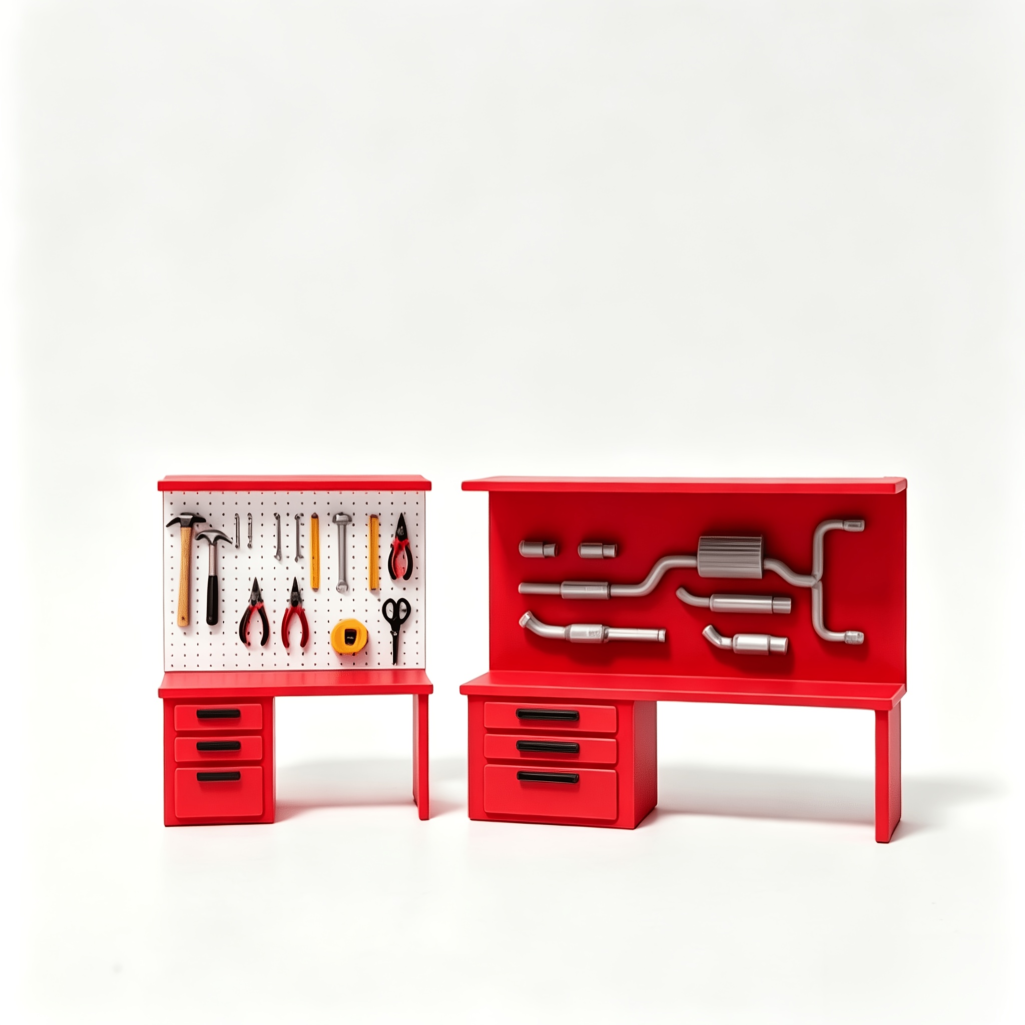 TEMU Scale Miniature Auto Parts Cabinet Model, Automotive Diorama Decor, Car Garage Sand Table Ornament, Tiny Vehicle Scene Display Prop