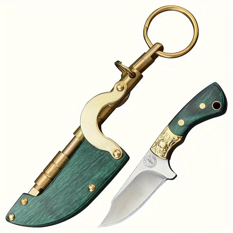 1pc mini pocket knife portable delivery knife portable fruit knife creative storage knife sheath details 9