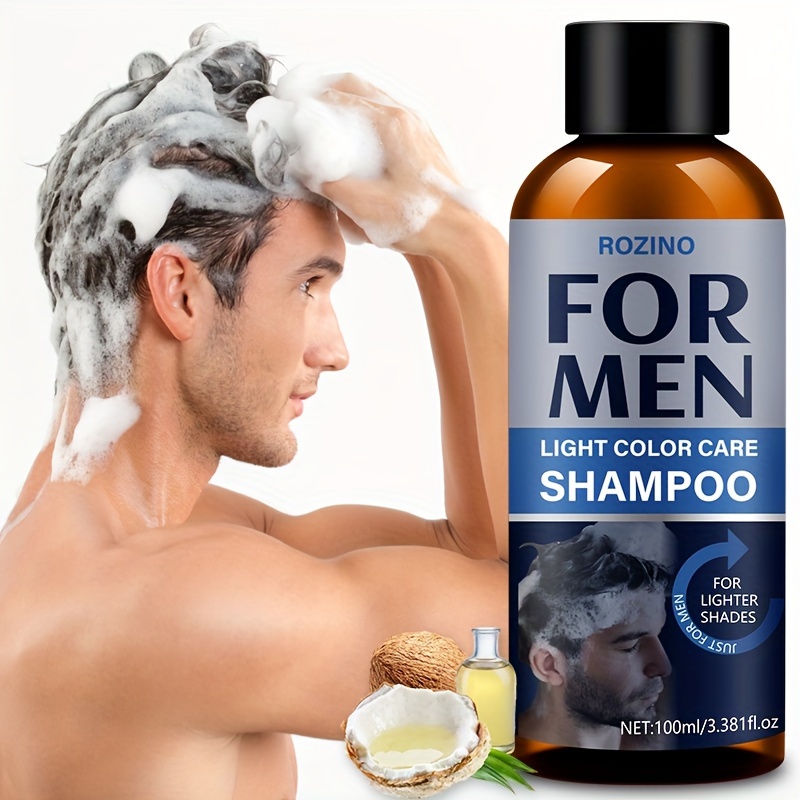 Men s Gray Reduction Shampoo For Lighter Shades Refreshing Temu