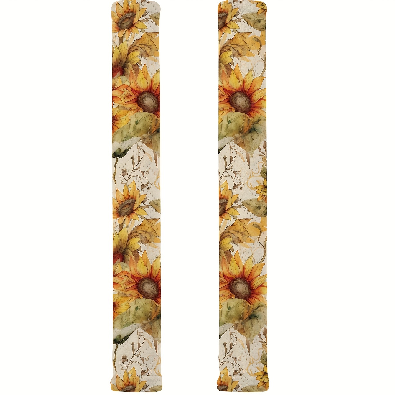 

Sunflower Decorative Fabric Cover For Refrigerator Handles - Multiple Pieces