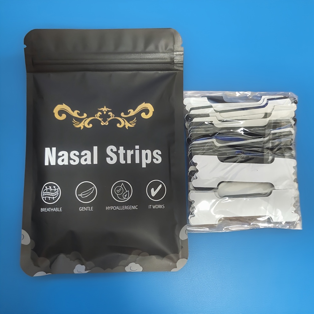 60pcs Deep Sleep Teeth Grinding Tape & 60pcs Enhanced Sticky Sports Nose Patches - Breathable, Strong Hold, Light Beige, Free Removal, for Sleep Apnea, Sensitive, Sleep Apnea Solution, Light Beige Protection, Breathable Material